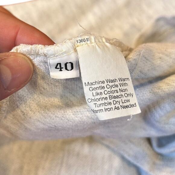 Vintage J. Crew Golf Polo Shirt 100% Pima Cotton Short Sleeve Gray Men's Small - Picture 5 of 7